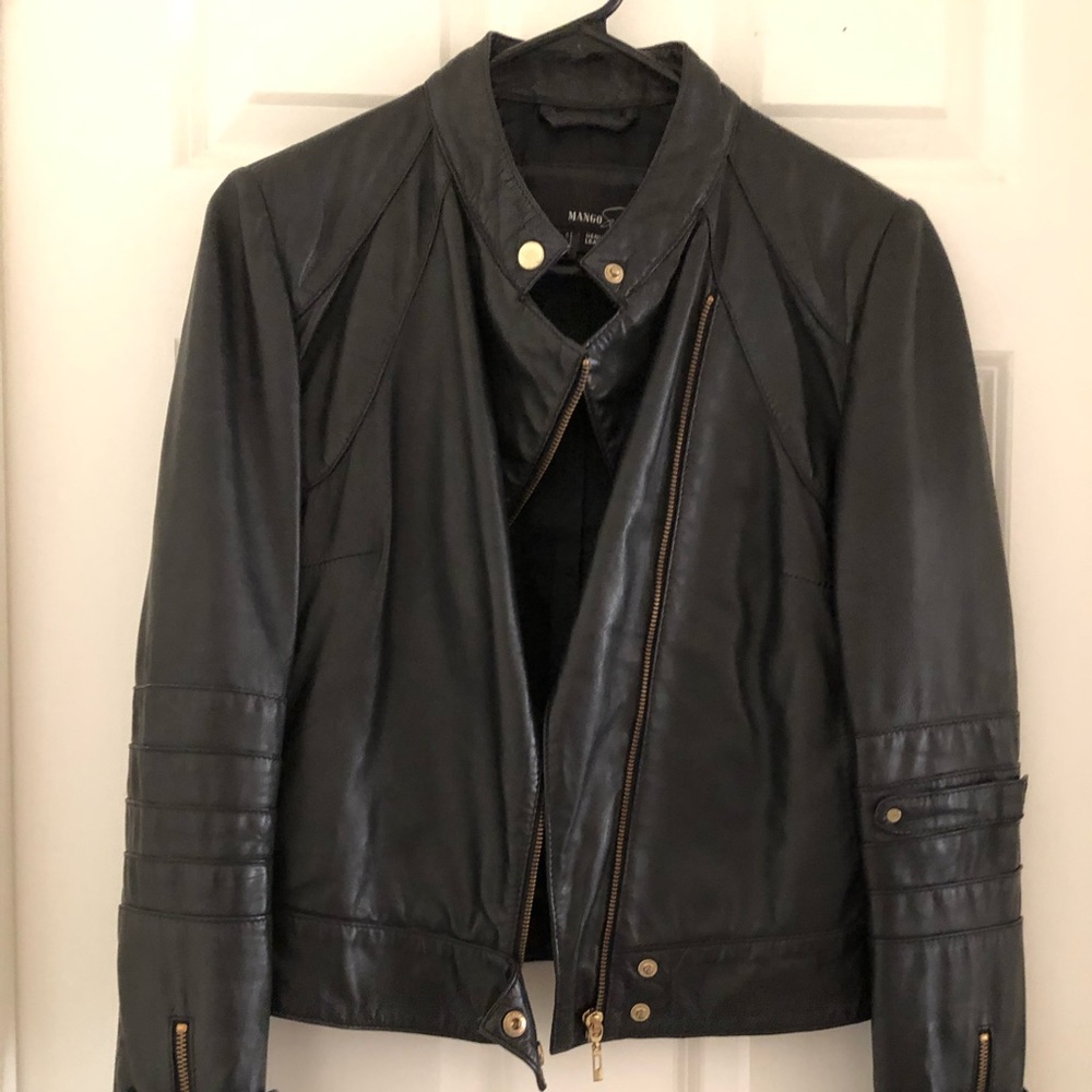 Leather jacket